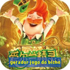 gerador jogo do bicho